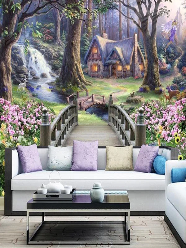 Tranh 3d dán tường