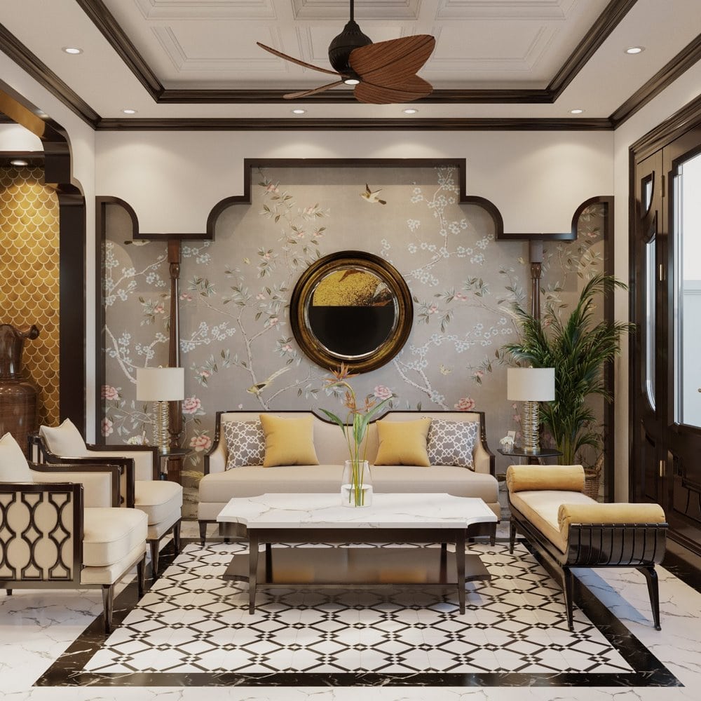 Giấy dán tường có độ bền cao từ 5 - 7 năm