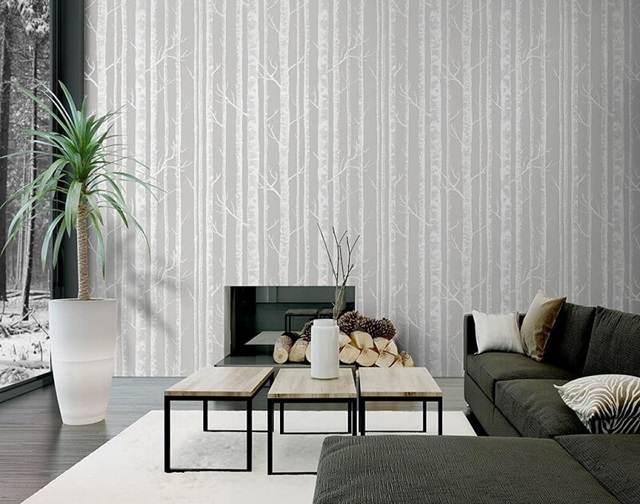 Việc thi công giấy trang trí dán tường rất dễ dàng, nhanh chóng Việc thi công giấy trang trí dán tường rất dễ dàng, nhanh chóng