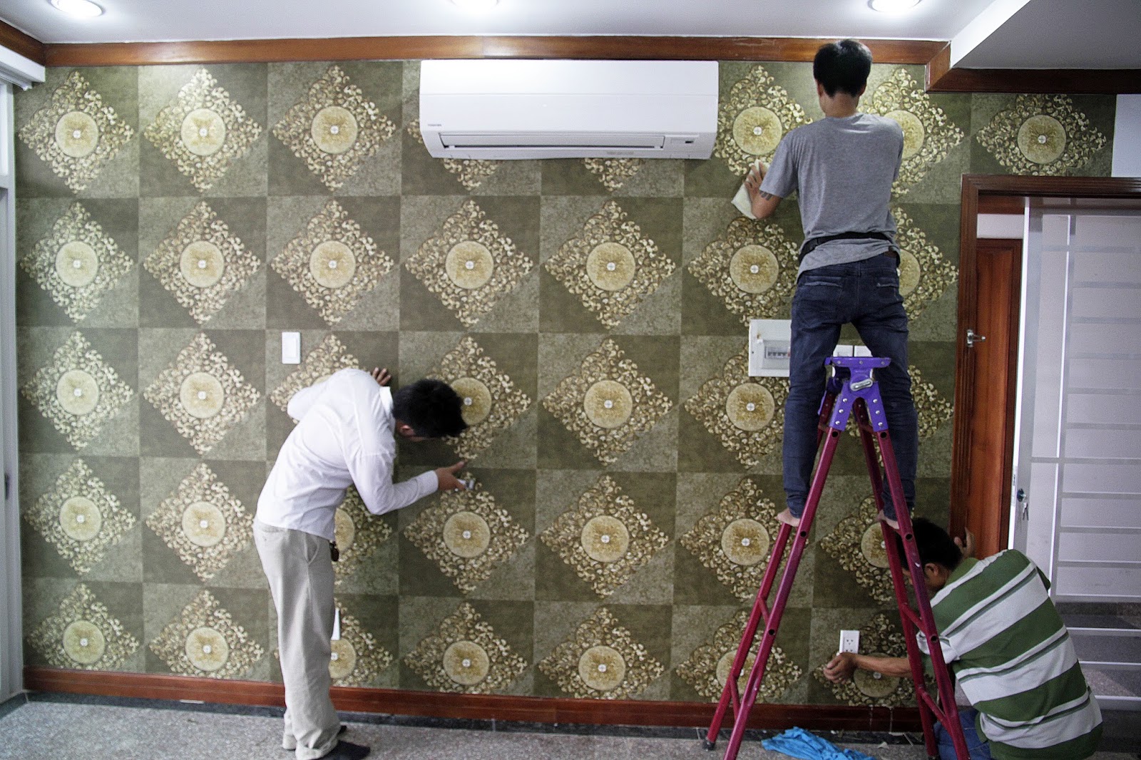 Quá trình thi công được thực hiện bởi đội ngũ giàu kinh nghiệm Quá trình thi công được thực hiện bởi đội ngũ giàu kinh nghiệm