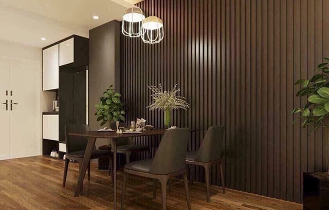 Thi công lam sóng ốp tường mang lại vẻ đẹp tinh tế cho không gian